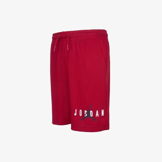 Jordan Jdb Essentials Graphic Mesh Sh Çocuk Kırmızı Basketbol Şortu