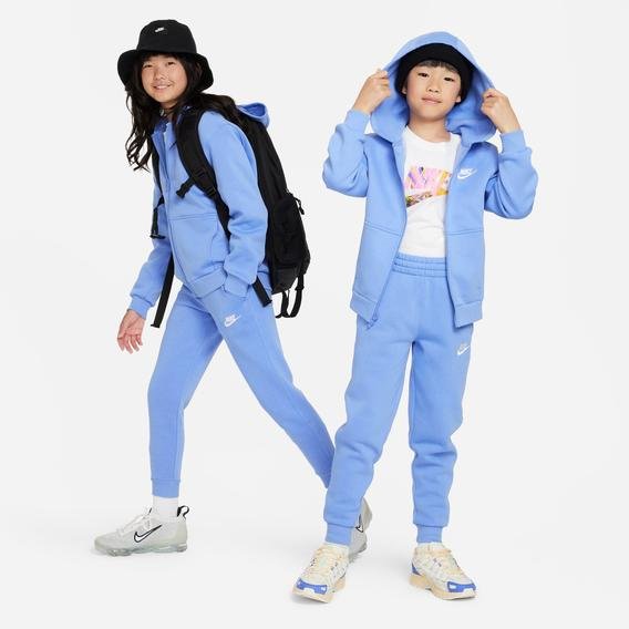 Nike Sportswear Club Fleece Çocuk Mavi Günlük Sweatshirt