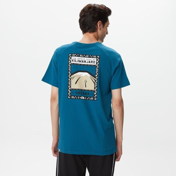 The North Face Erkek Mavi Günlük T-Shirt