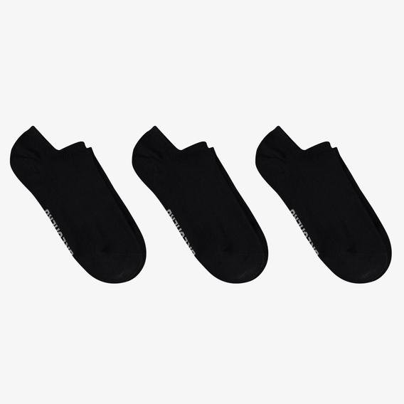 Skechers Low Cut 3'lü Unisex Siyah Çorap