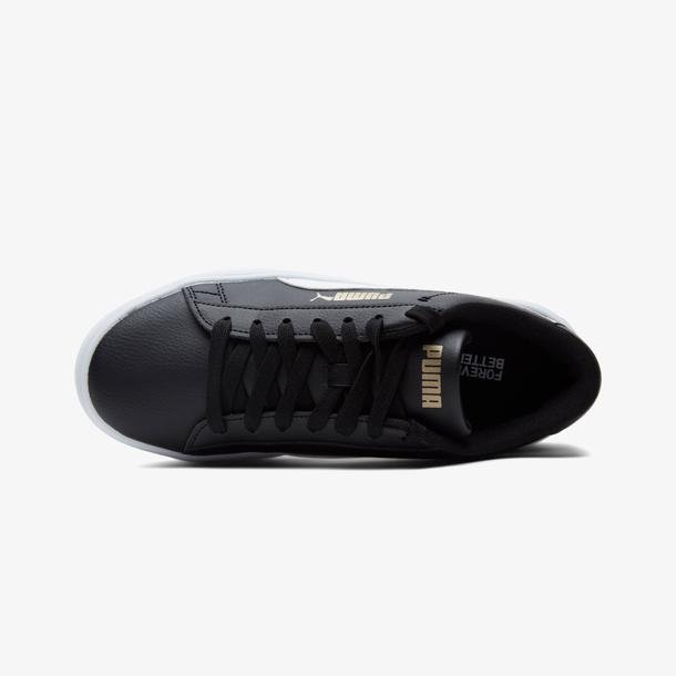 Puma Smash Platform V3 Kadın Siyah Sneaker