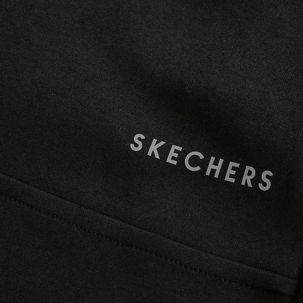 Skechers M 2Xı-Lock Pu Printed Slim Erkek Siyah Eşofman Altı