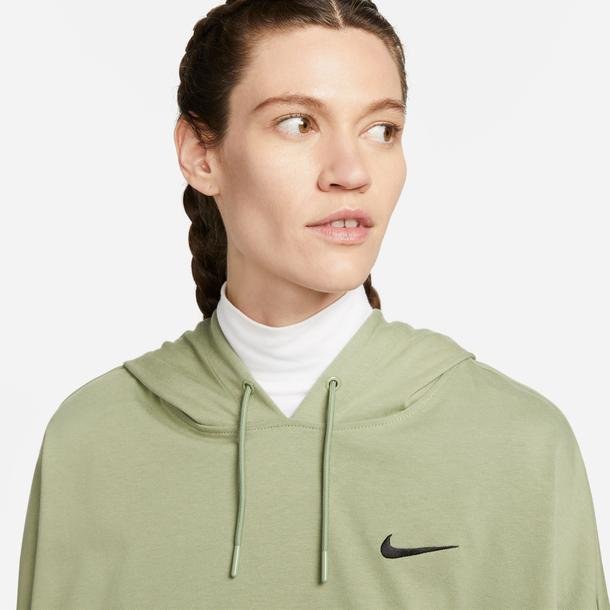 Nike Sportswear Oversize Kadın Yeşil Günlük Sweatshirt