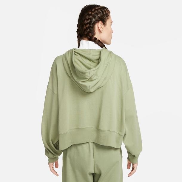 Nike Sportswear Oversize Kadın Yeşil Günlük Sweatshirt