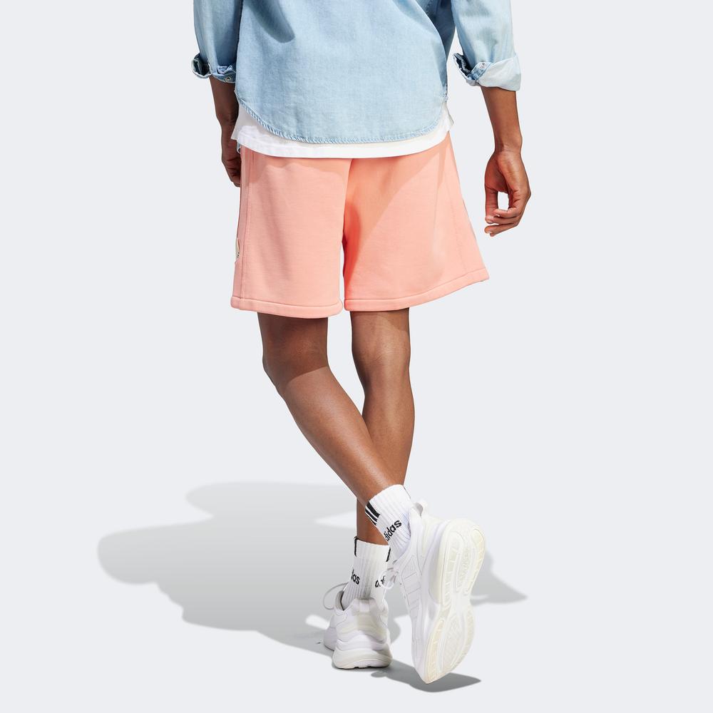 adidas Lounge Fleece Erkek Pembe Günlük Şort