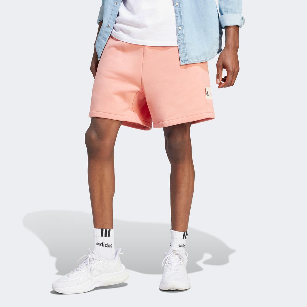 adidas Lounge Fleece Erkek Pembe Günlük Şort