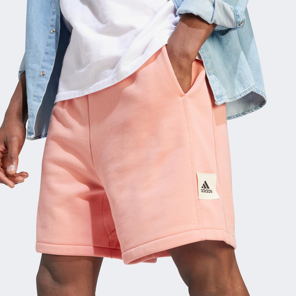 adidas Lounge Fleece Erkek Pembe Günlük Şort