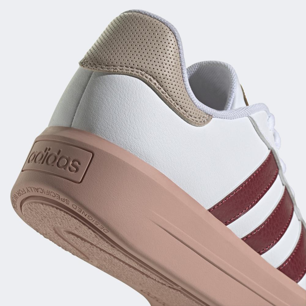 adidas Court Platform Kadın Beyaz Sneaker