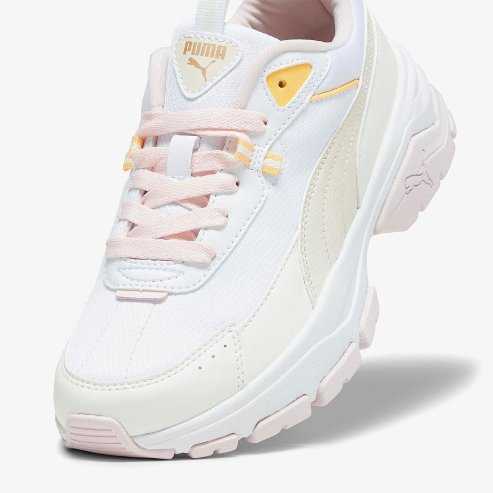 Puma Cassia Via Kadın Beyaz Günlük Spor Ayakkabı