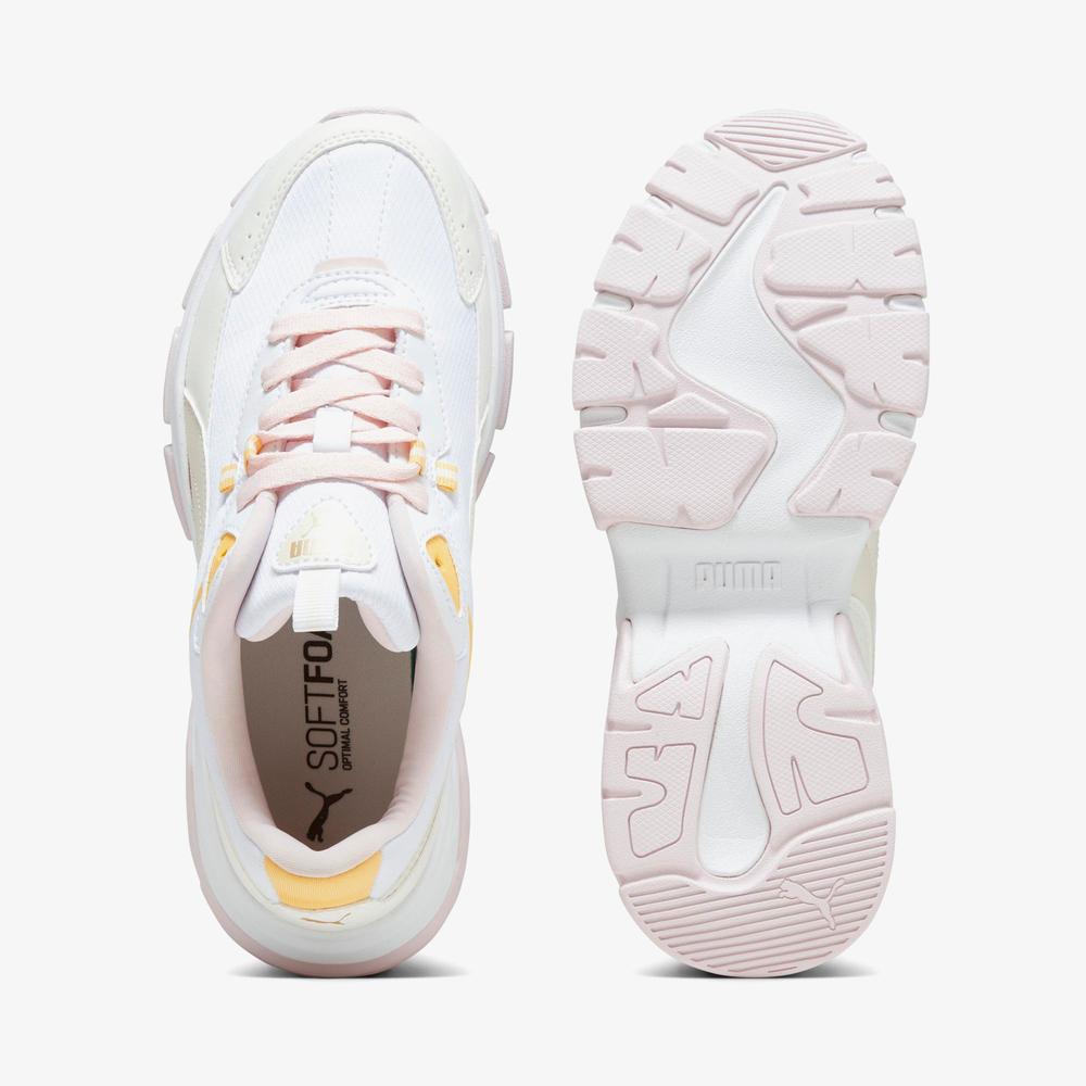 Puma Cassia Via Kadın Beyaz Günlük Spor Ayakkabı