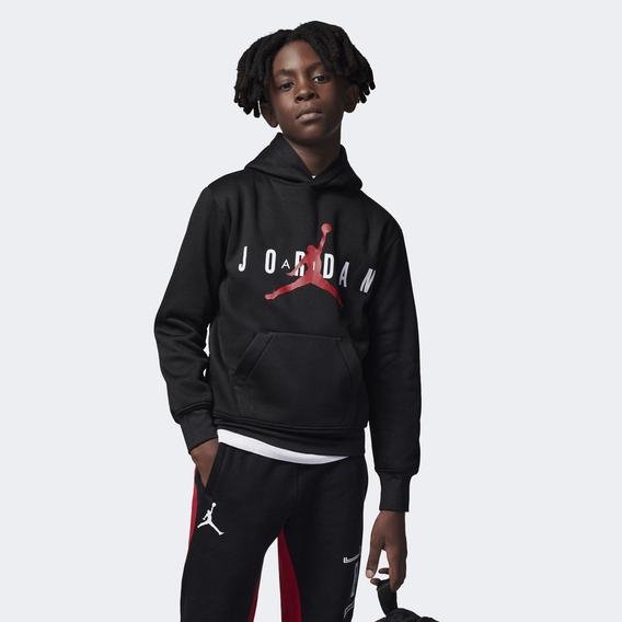 Jordan Jumpman Sustainable Pullover Çocuk Siyah Günlük Sweatshirt