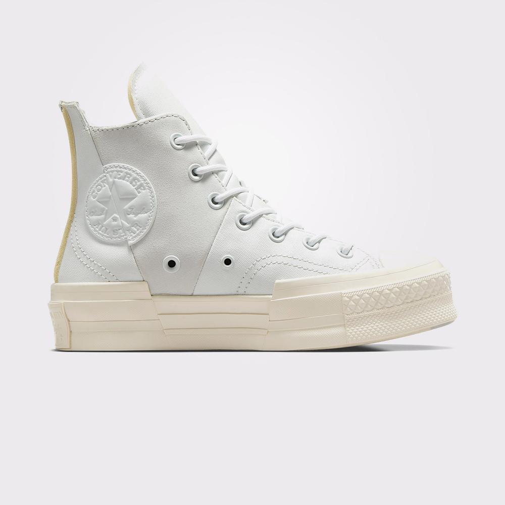 Converse Chuck 70 Plus Mixed Material Unisex Beyaz Günlük Sneaker