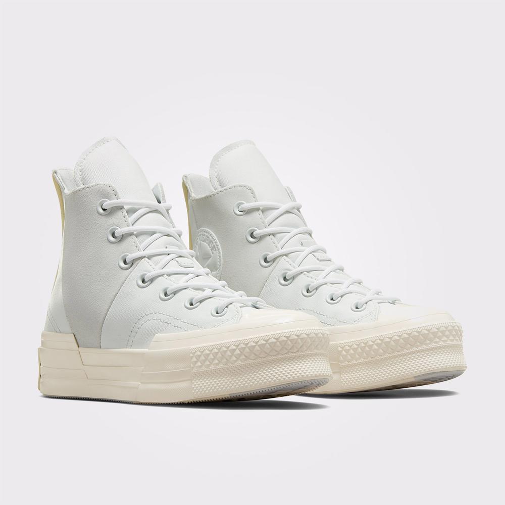 Converse Chuck 70 Plus Mixed Material Unisex Beyaz Günlük Sneaker