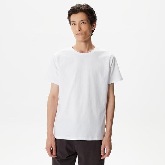 Superfly Basic Erkek Beyaz Günlük T-Shirt