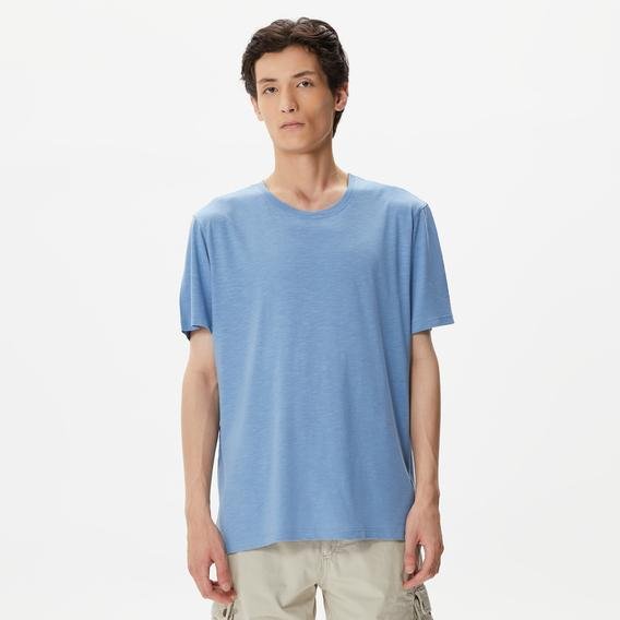 Superfly Basic Erkek Mavi Günlük T-Shirt