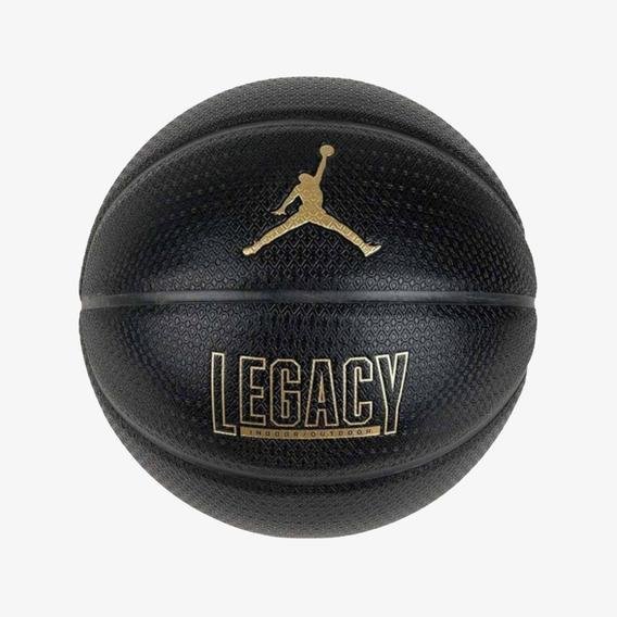 Jordan Legacy 2.0 8P Defalted Siyah 7 No Basketbol Topu
