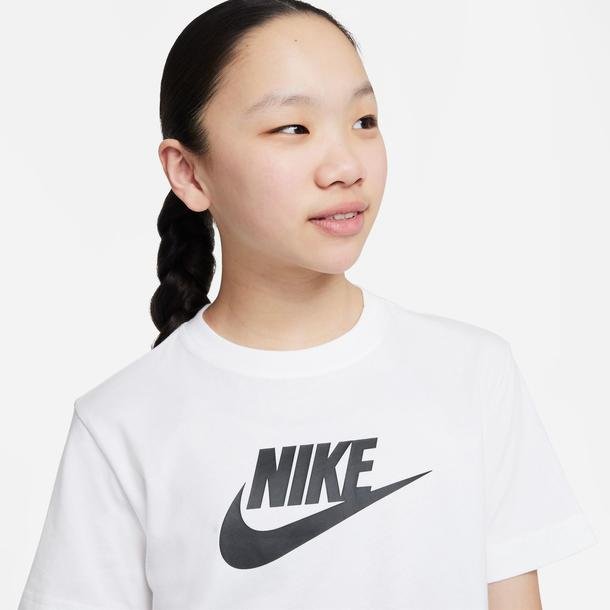 Nike Sportswear  Çocuk Beyaz Günlük T-Shirt