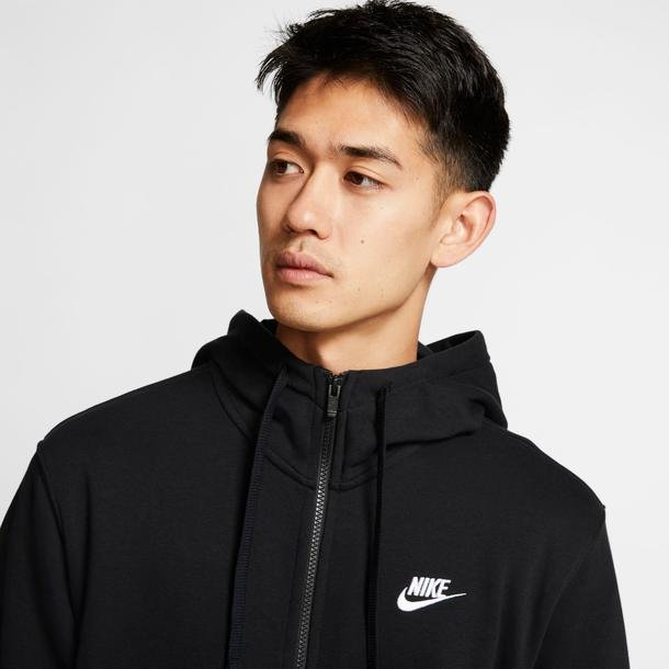 Nike Sportswear Club Erkek Siyah Günlük Sweatshirt