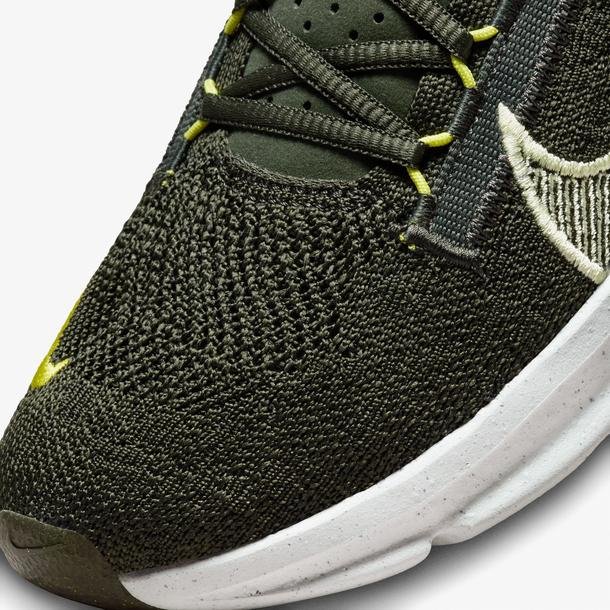 Nike Superrep Go 3 Next Nature Flyknit Erkek Yeşil Antrenman Ayakkabısı