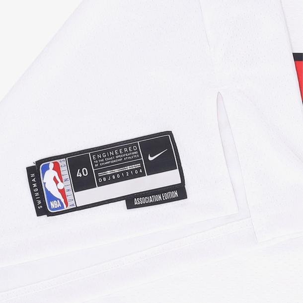 Nike Chicago Bulls Erkek Beyaz Basketbol Forma