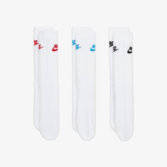 Nike Sportswear Everyday Essential 3'Lü Unisex Günlük Beyaz Çorap