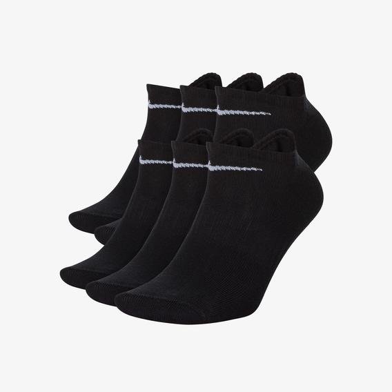 Nike Everyday Lightweight No-Show 6lı Unisex Siyah Çorap
