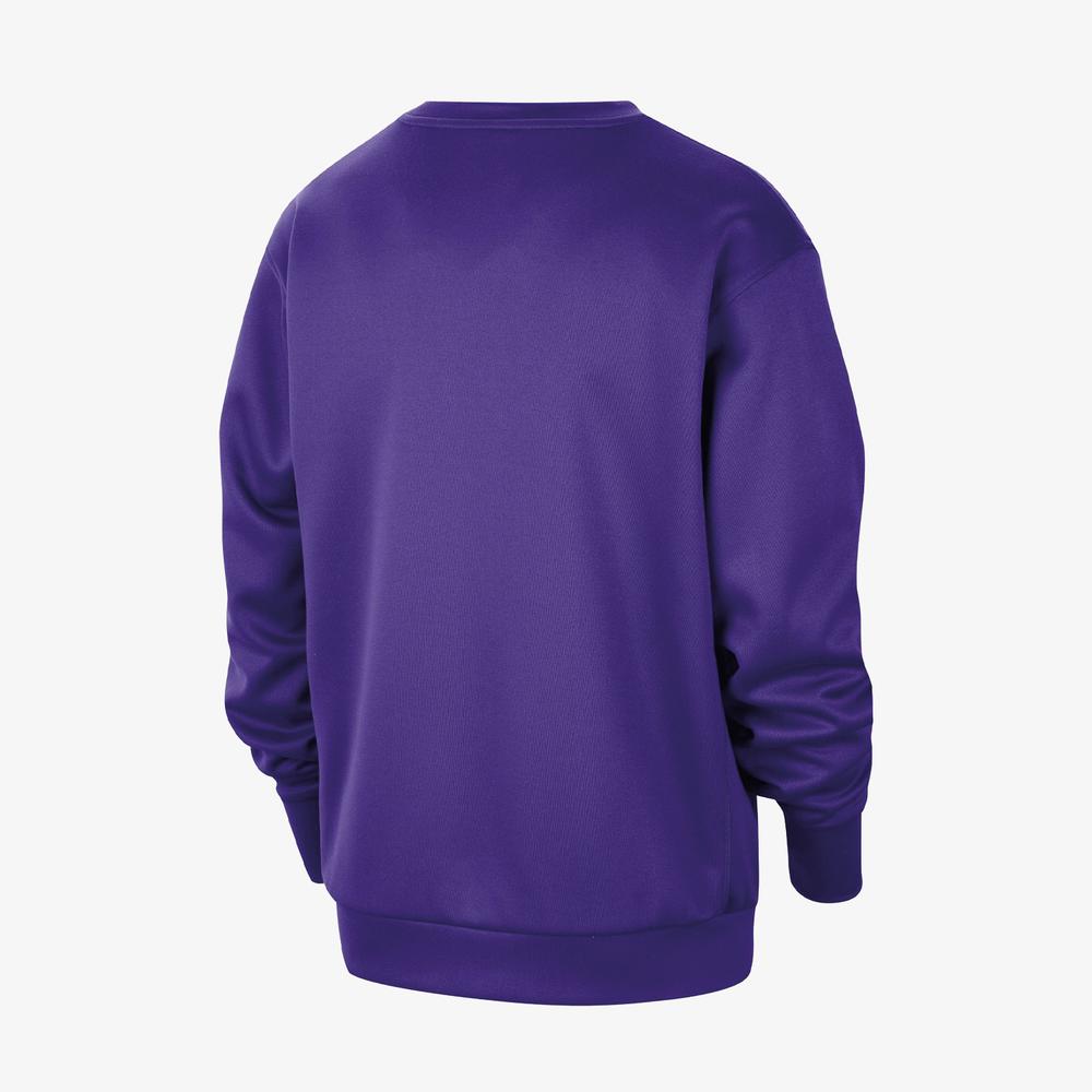 Nike Dri-FIT NBA Crew-Neck Erkek Mor Sweatshirt