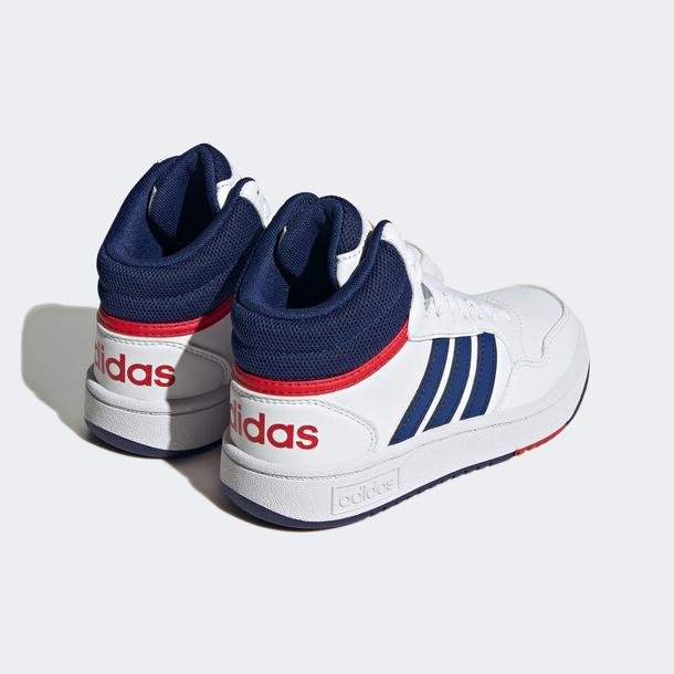 adidas Hoops Mid Çocuk Beyaz Günlük Spor Ayakkabı