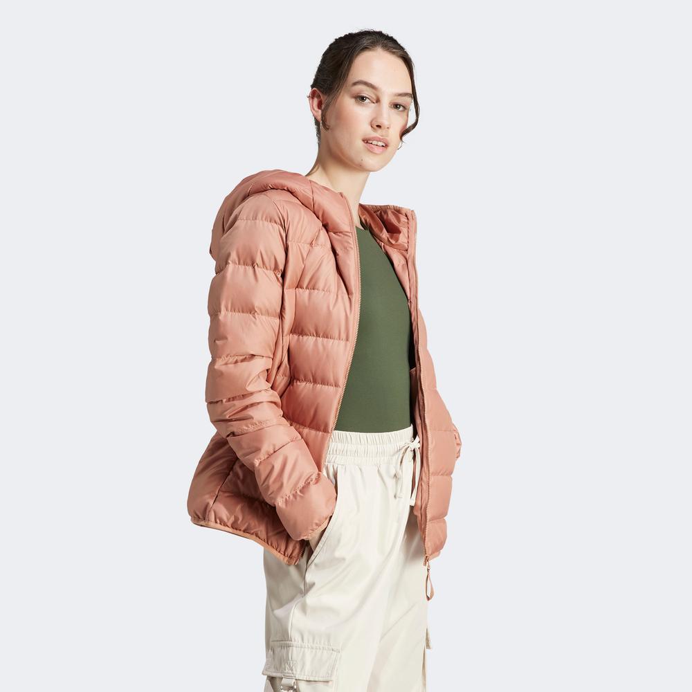 adidas Essentials Light Down Kadın Pembe Günlük Mont
