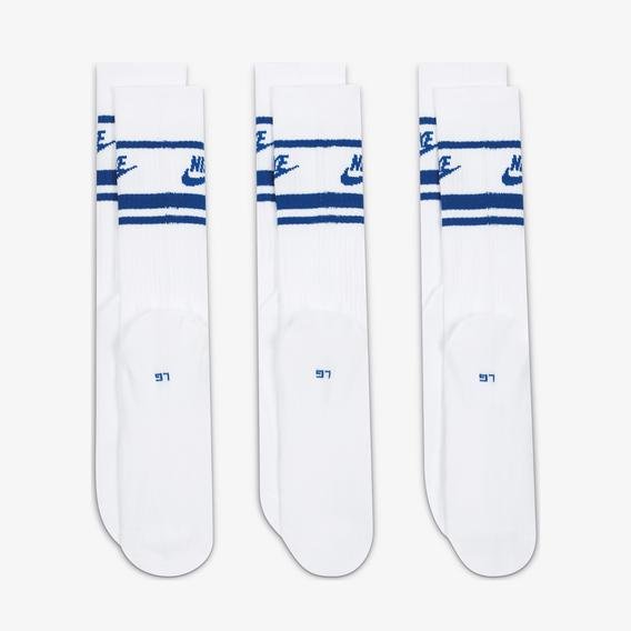 Nike Sportswear Dri-Fit Everyday Essential 3'Lü Unisex Günlük Beyaz Çorap