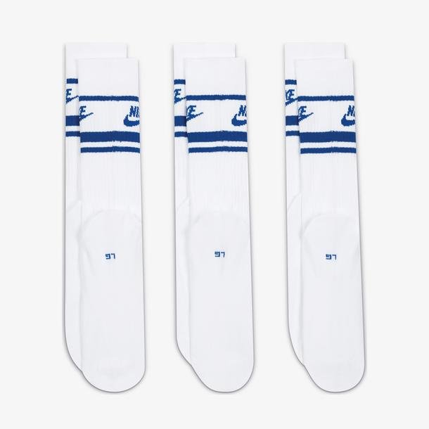 Nike Sportswear Dri-Fit Everyday Essential 3'Lü Unisex Günlük Beyaz Çorap