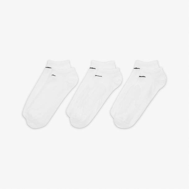 Nike Everyday Lightweight 3'Lü Unisex Beyaz Çorap