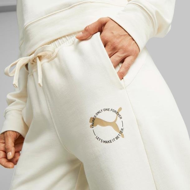 Puma Better Sportswear Kadın Beyaz Günlük Eşofman Altı