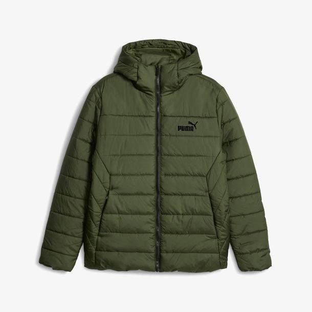 Puma Sportswear Essentials Full-Zip Erkek Yeşil  Günlük Ceket