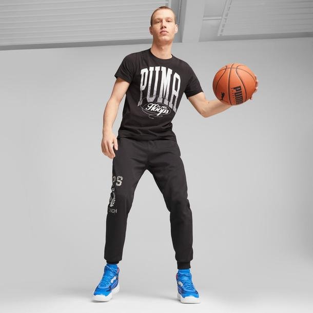 Puma Playmaker Pro Mid Erkek Mavi Basketbol Ayakkabısı