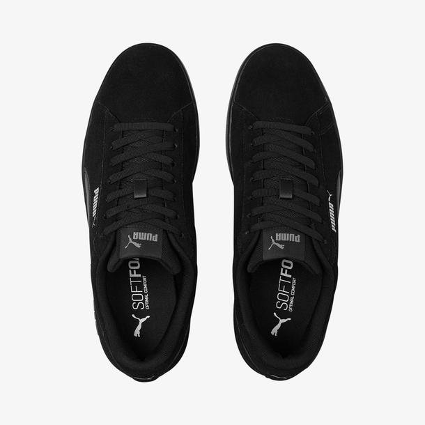 Puma Smash 3.0 Erkek Siyah Günlük Spor Ayakkabı
