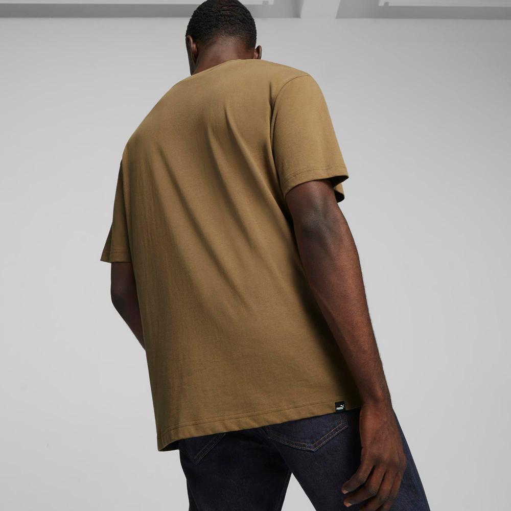 Puma Open Road Erkek Kahverengi Günlük T-Shirt