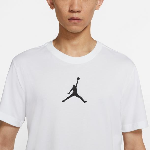 Jordan Jumpman Dri-Fit Erkek Beyaz Günlük T-Shirt