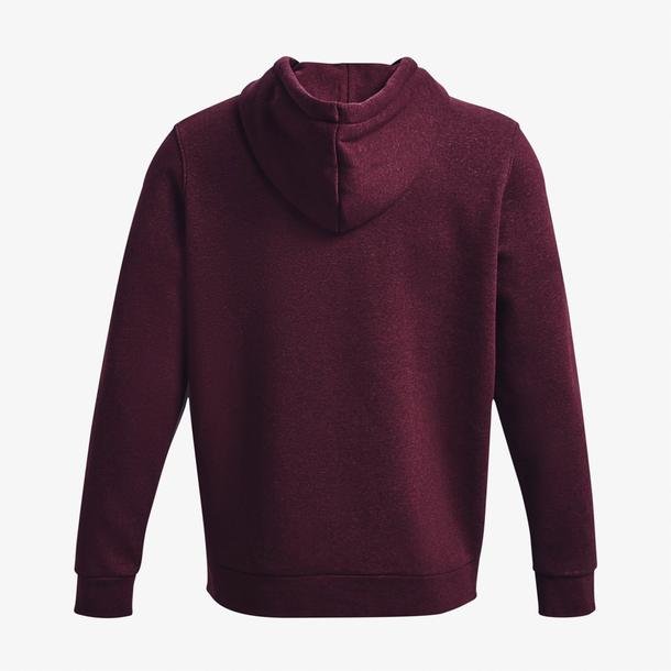 Under Armour Essential Fleece Erkek Kırmızı Günlük Kapüşonlu Sweatshirt