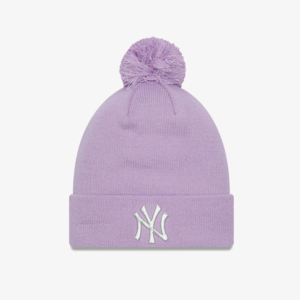 New Era Metallic Pom Neyyan Kadın Mor Bere