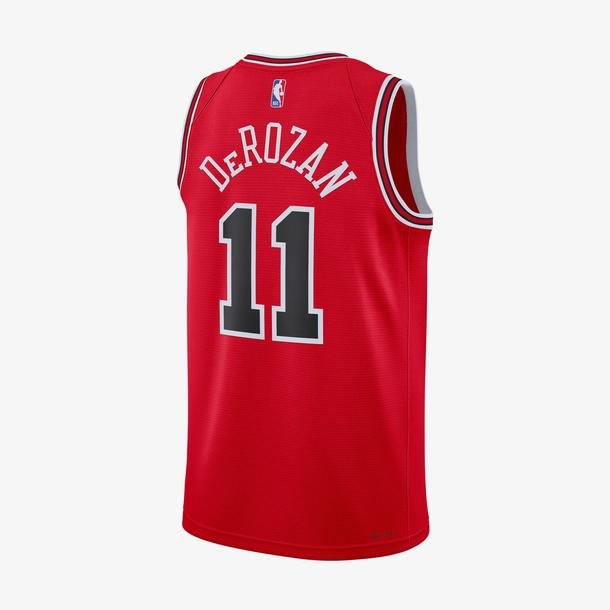 Nike Chicago Bulls Dri-Fit Swingman NBA Erkek Kırmızı Basketbol Forması