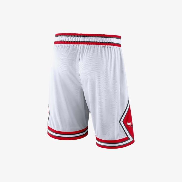 Nike Chicago Bulls NBA Erkek Beyaz Basketbol Şortu