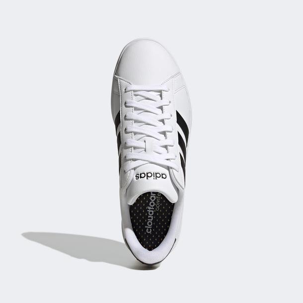 adidas Grand Court 2.0 Erkek Beyaz Sneaker