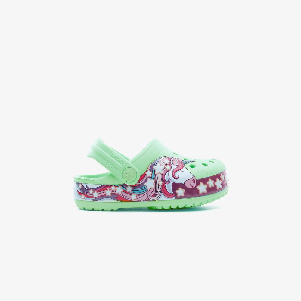 Crocs Crocs FunLab Unicorn Band Cg K Çocuk Yeşil Terlik