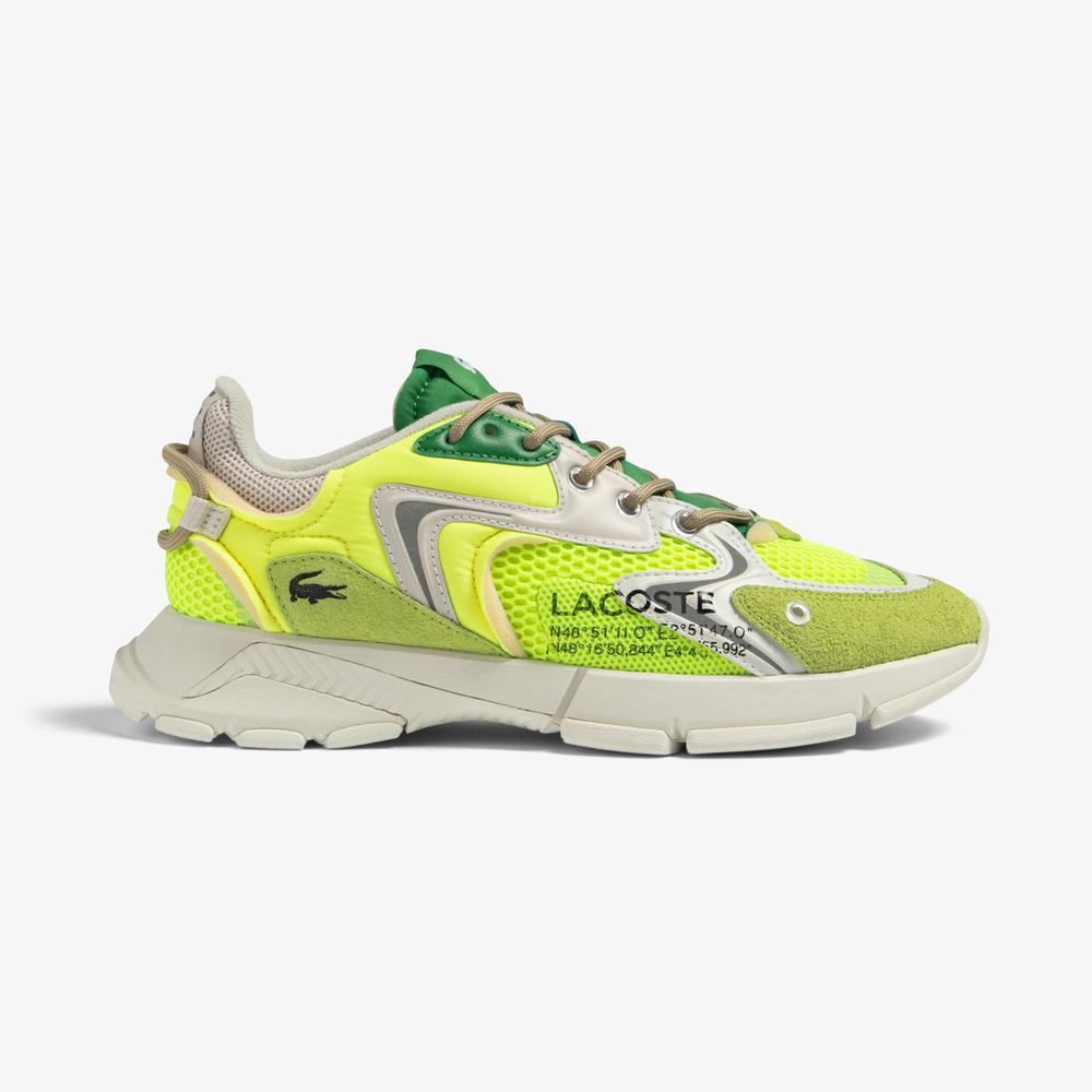 Lacoste L003 Neo Kadın Sarı Sneaker