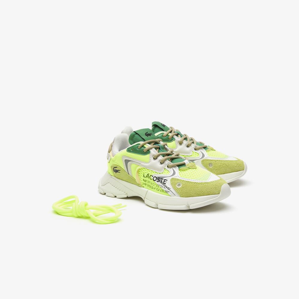 Lacoste L003 Neo Kadın Sarı Sneaker