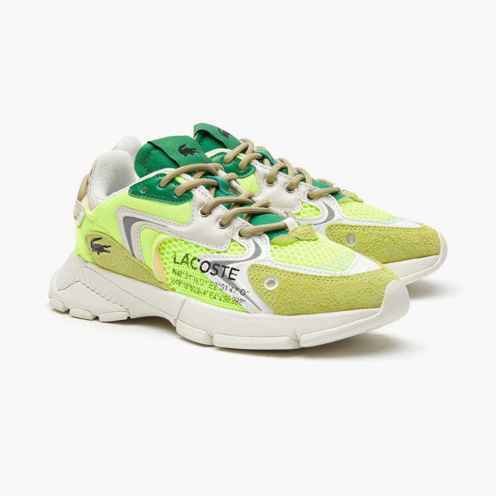 Lacoste L003 Neo Kadın Sarı Sneaker