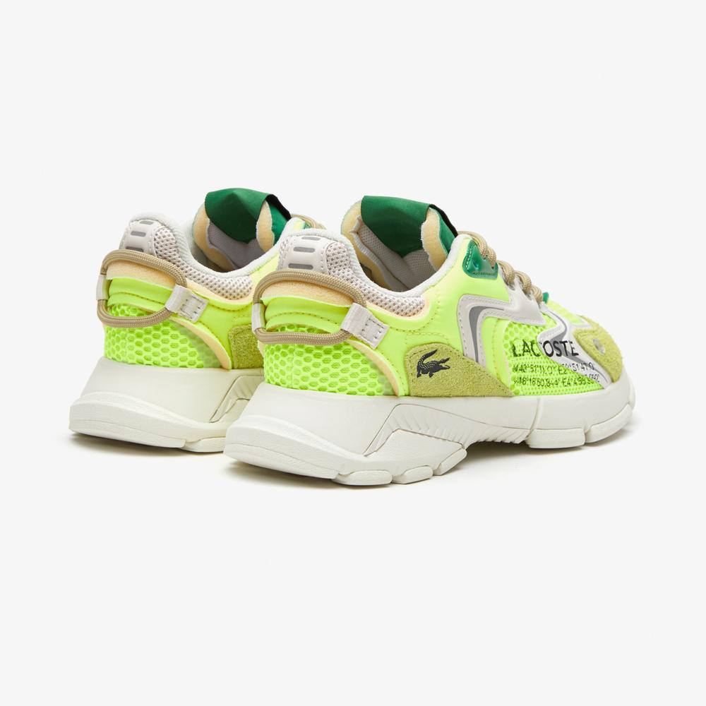 Lacoste L003 Neo Kadın Sarı Sneaker