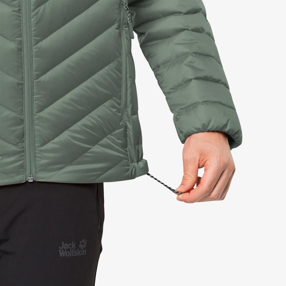 Jack Wolfskin Passamani Down Erkek Yeşil Outdoor Mont