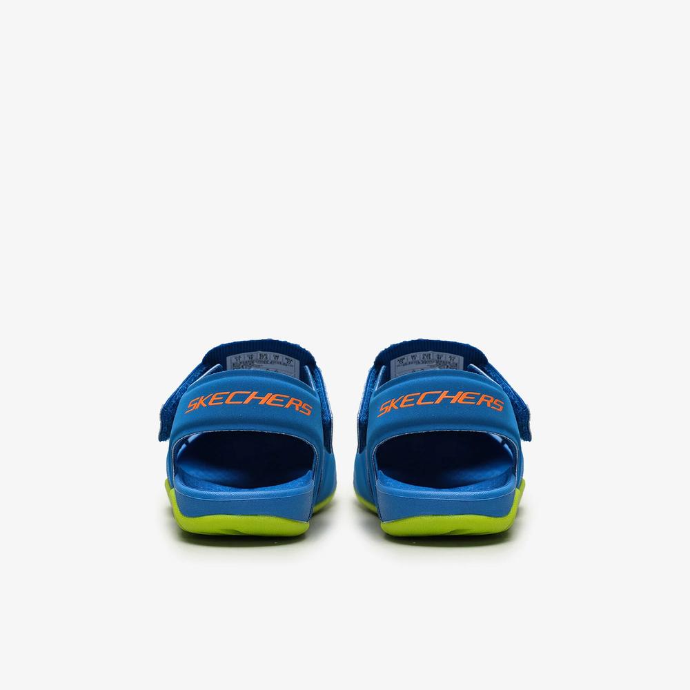 Skechers Side Wave Çocuk Mavi Sandalet